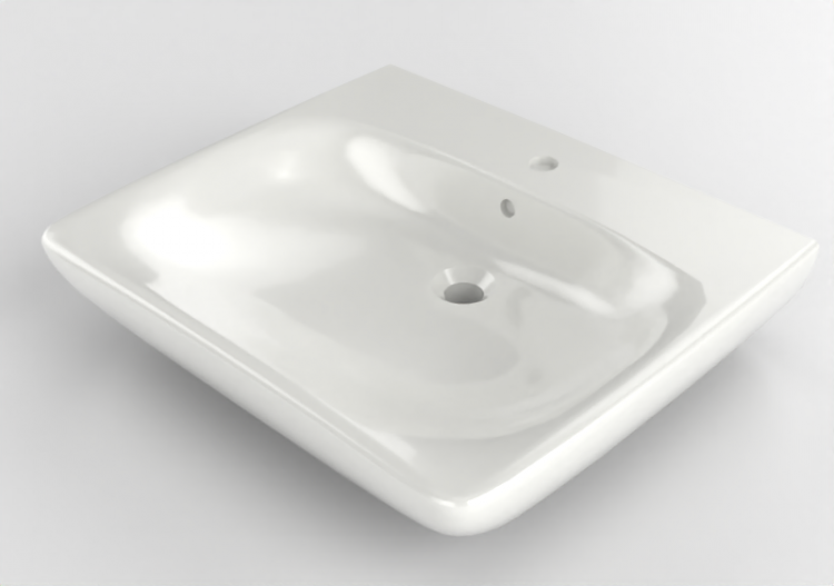 3D Waschbecken - Waschbecken Behindertengerecht - Geberit -...