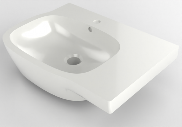 Lavabi 3D - Lavabo in ceramica - Geberit - Geberit Fantasia...