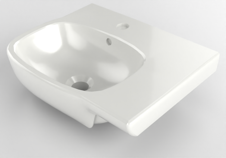 Lavabos 3D - Lavabo en céramique - Geberit - Geberit...