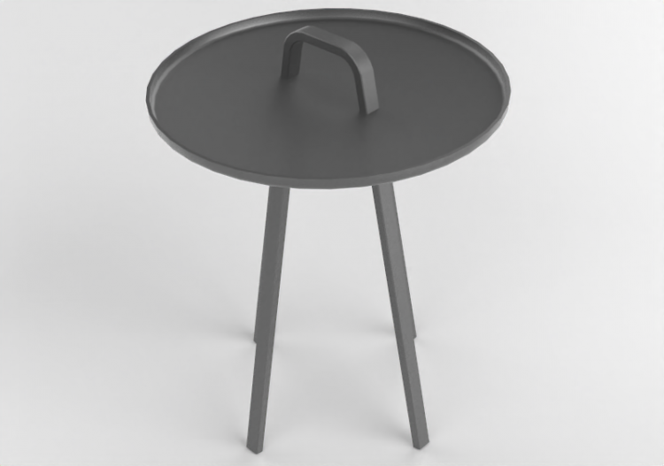 Tables 3D - Petite table en métal - Montis - Tor - ACCA...
