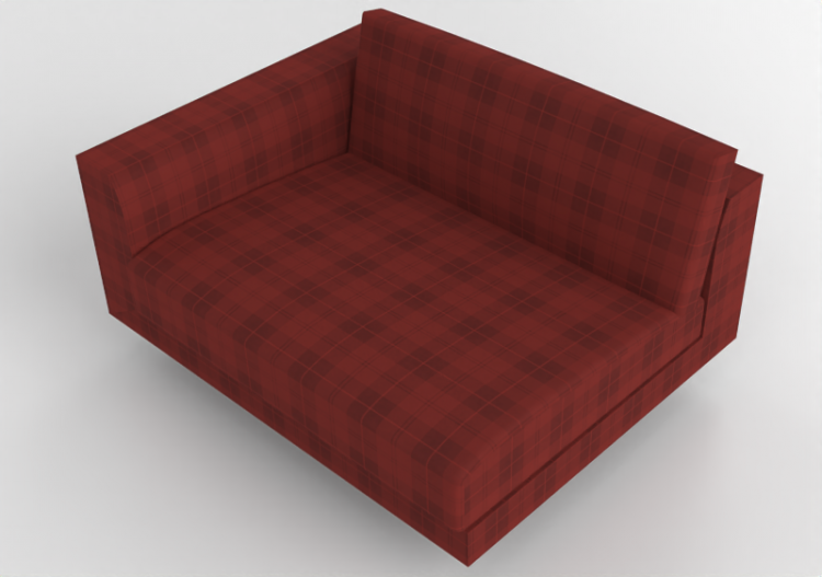 Poltronas y Sofás 3D - Sofá de tela - Montis - Axel XL -...
