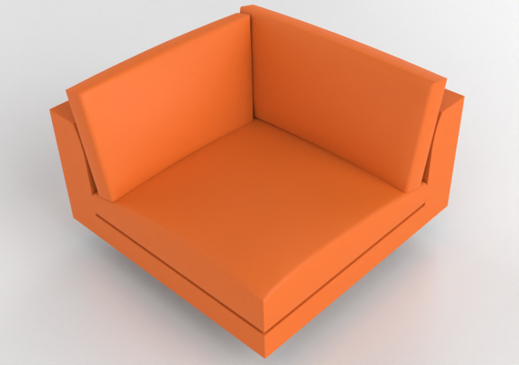 Poltronas y Sofás 3D - Sofá de cuero - Montis - Axel XL -...