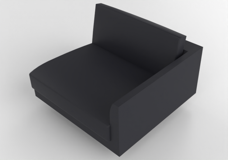 Poltronas y Sofás 3D - Sofá de cuero - Montis - Axel XL -...