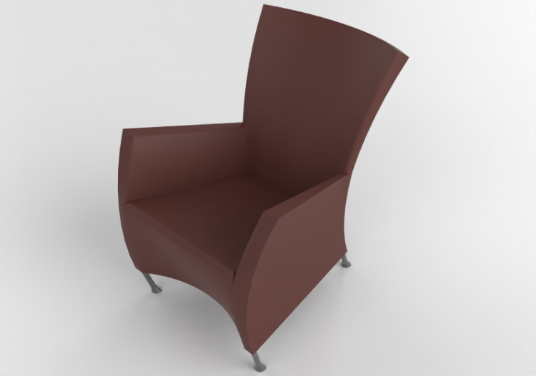 3D Sofa - Leather Armchair - Montis - Windy - ACCA software
