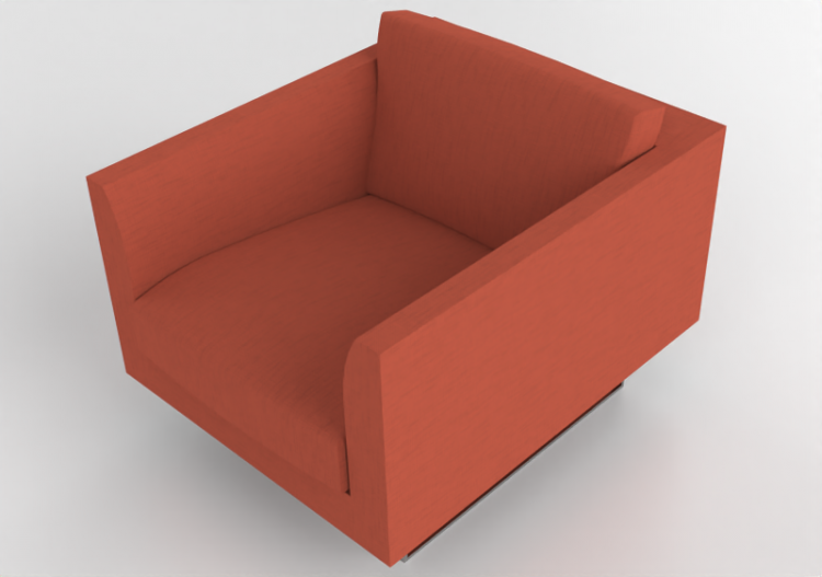 3D Sessel und Sofas - Sessel aus Stoff - Montis - Axel -...