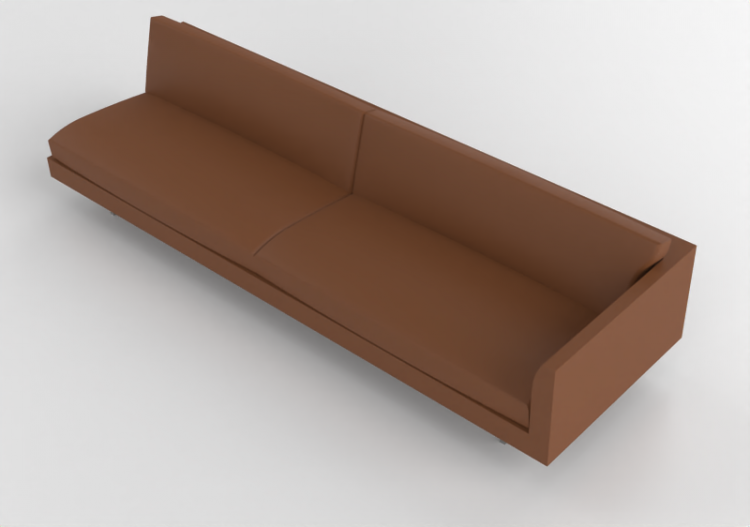 Poltronas y Sofás 3D - Sofá de cuero - Montis - Axel - ACCA...