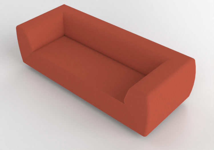 Poltronas y Sofás 3D - Sofá de tela - Montis - Aztec - ACCA...