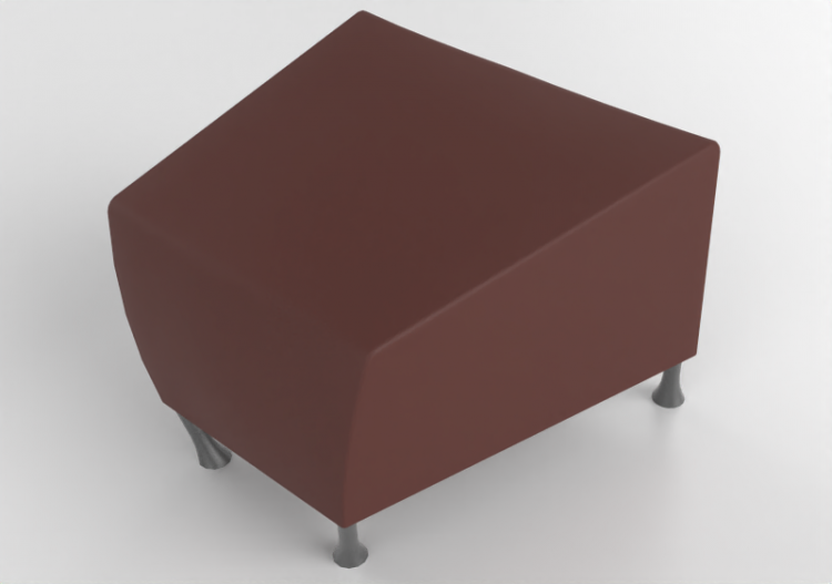 Poltronas y Sofás 3D - Puff de cuero - Montis - Windy -...