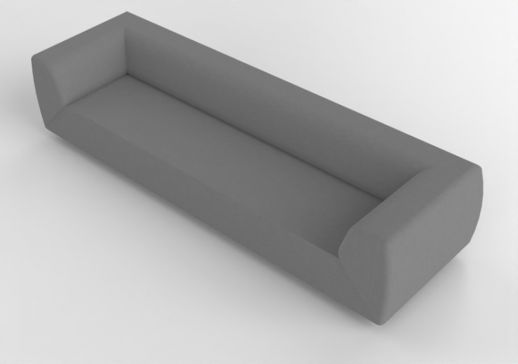 3D Sessel und Sofas - Sofa aus Stoff - Montis - Aztec -...