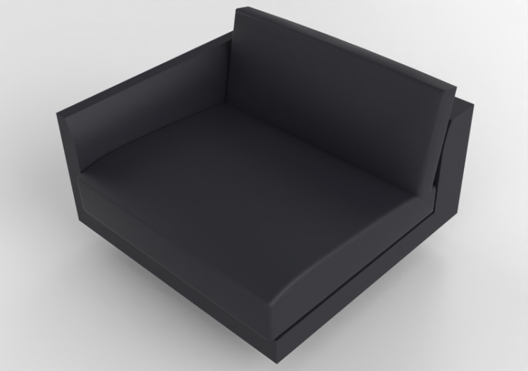 Poltronas y Sofás 3D - Sofá de cuero - Montis - Axel XL -...