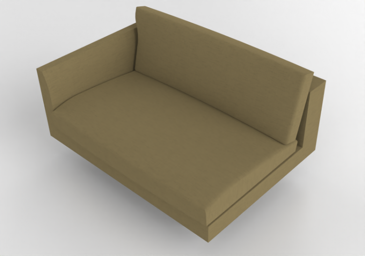 Poltronas y Sofás 3D - Sofá de tela - Montis - Axel - ACCA...