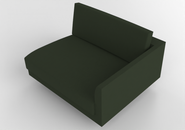 3D Sessel und Sofas - Sofa aus Stoff - Montis - Axel XL -...