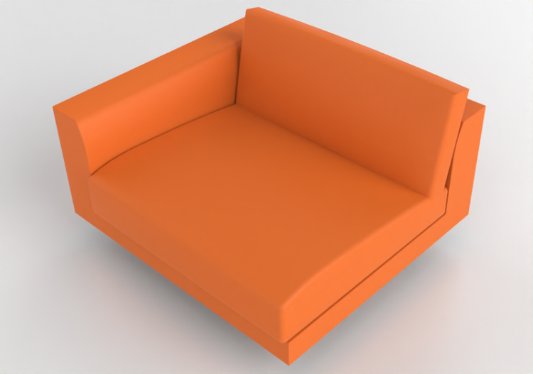 Poltronas y Sofás 3D - Sofá de cuero - Montis - Axel XL -...