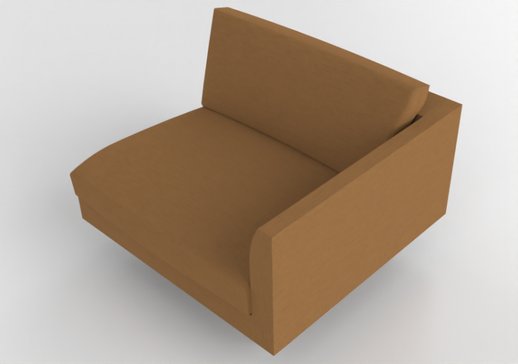 Poltronas y Sofás 3D - Sofá de tela - Montis - Axel - ACCA...