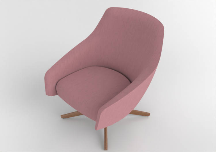 3D Sofa - Fabric Armchair - Montis - Puk Low - ACCA...