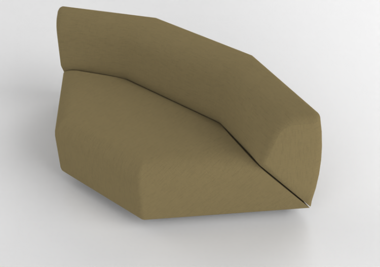 Chairs and Sofas 3D - Fabric Sofa - Montis - Aztec Corner -...