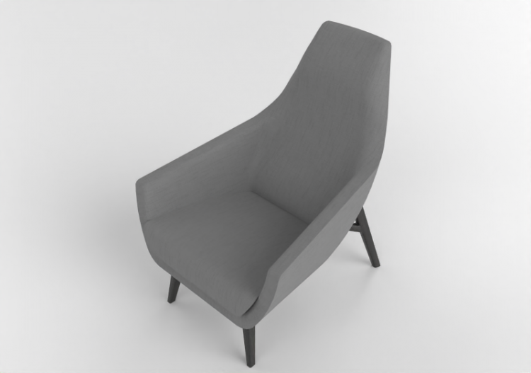 3D Sofa - Fabric armchair - Montis - Enzo - ACCA software