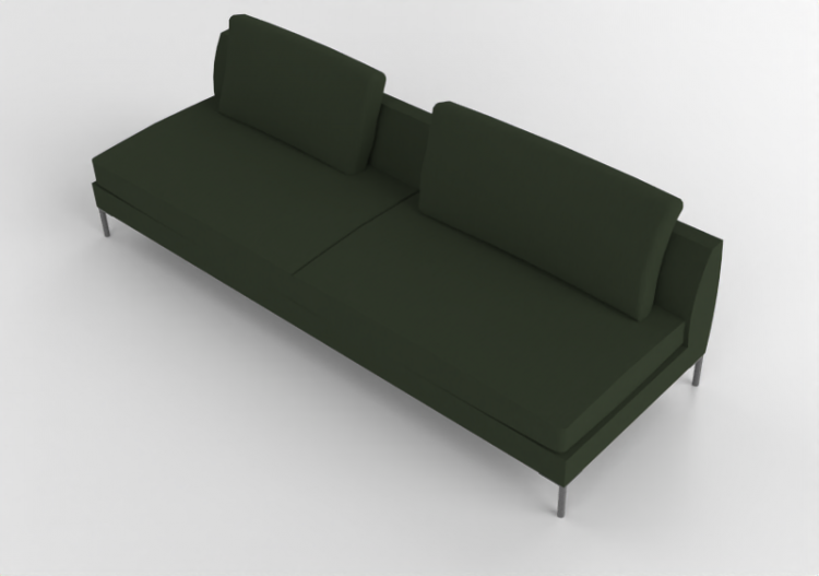 3D Sessel und Sofas - Sofa aus Stoff - Montis - Daley -...