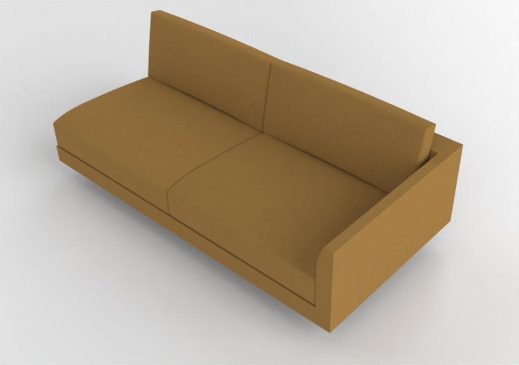 Poltronas y Sofás 3D - Sofá de tela - Montis - Axel XL -...
