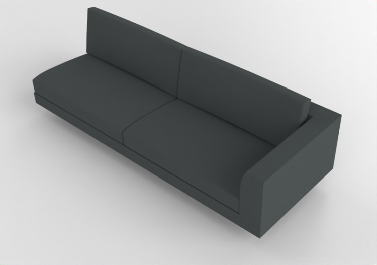 3D Sessel und Sofas - Sofa aus Stoff - Montis - Axel XLS -...