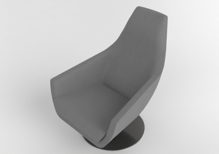 3D Sofa - Fabric armchair - Montis - Enzo - ACCA software
