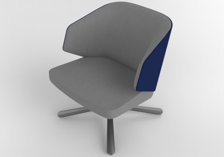 3D Sofa - Fabric armchair - Montis - Back me up - ACCA...