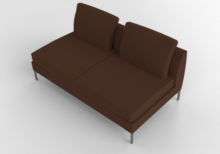 3D Sessel und Sofas - Sofa aus Stoff - Montis - Daley -...