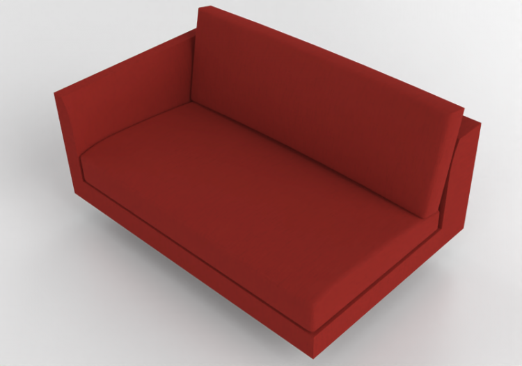 Poltronas y Sofás 3D - Sofá de tela - Montis - Axel XLS -...