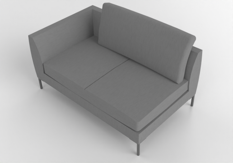 Poltronas y Sofás 3D - Sofá de tela - Montis - Daley - ACCA...