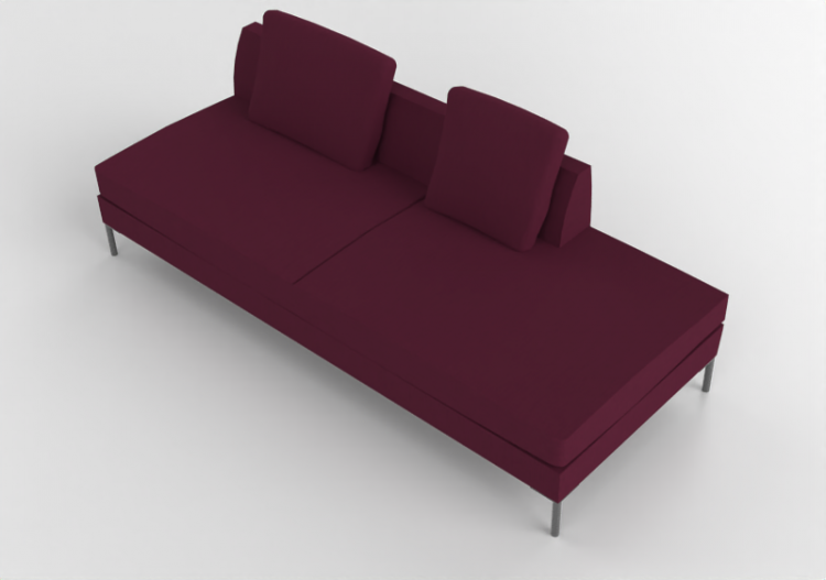 3D Sessel und Sofas - Sofa aus Stoff - Montis - Daley -...