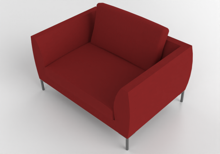 3D Sessel und Sofas - Sofa aus Stoff - Montis - Daley -...