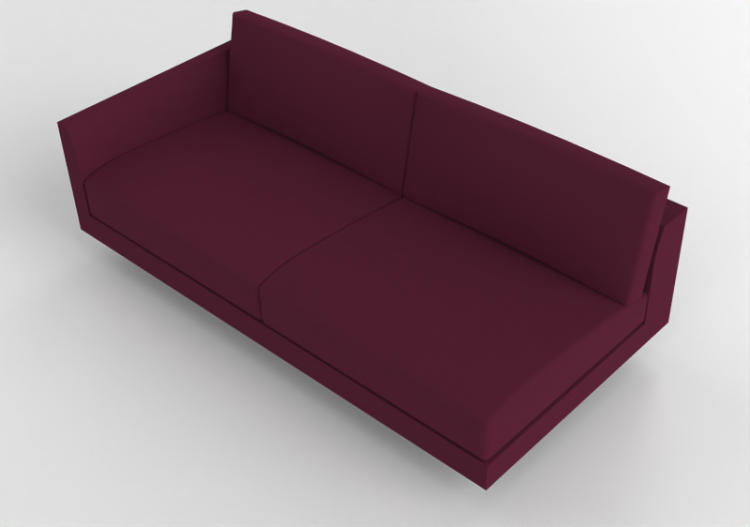 3D Sessel und Sofas - Sofa aus Stoff - Montis - Axel XL -...