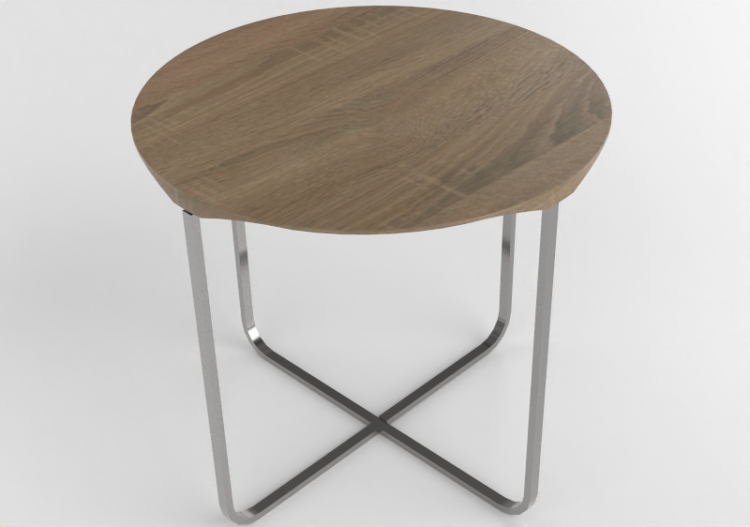 3D Tisch - Beistelltisch aus Holz - Montis - Flint - ACCA...