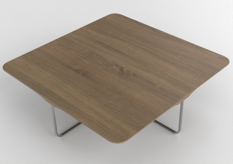 3D Tisch - Beistelltisch aus Holz - Montis - Flint - ACCA...