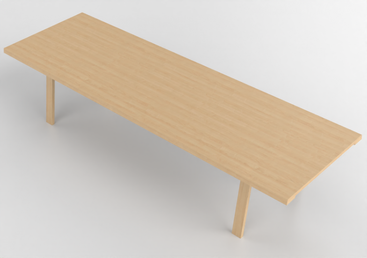 Tables 3D - Table en bois - Montis - Doble - ACCA software