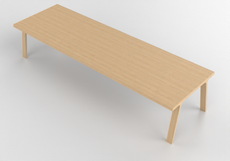 Tavoli 3D - Tavolo in legno - Montis - Doble - ACCA...