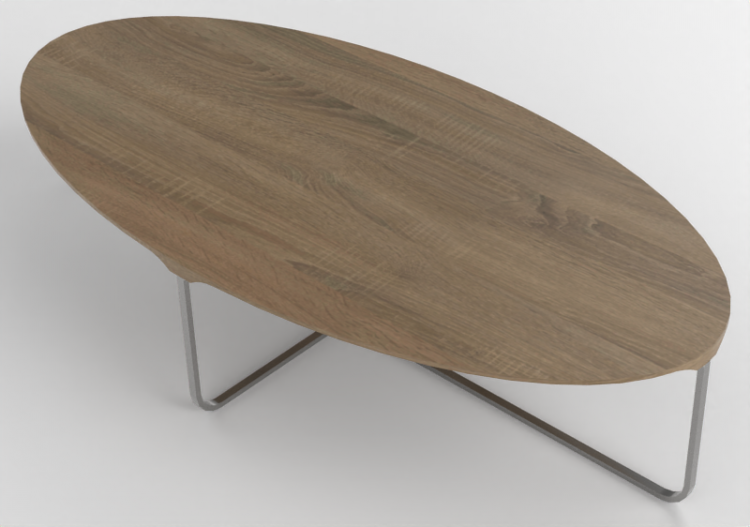 Mesas 3D - Mesita de madera - Montis - Flint - ACCA...