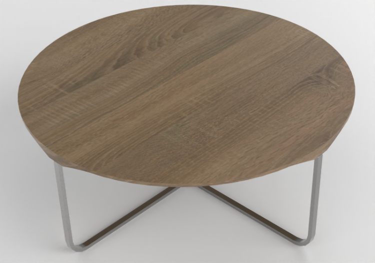 3D Tisch - Beistelltisch aus Holz - Montis - Flint - ACCA...