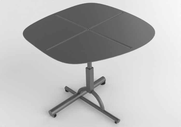 Mesas 3D - Mesita de metal - Montis - Olio - ACCA software
