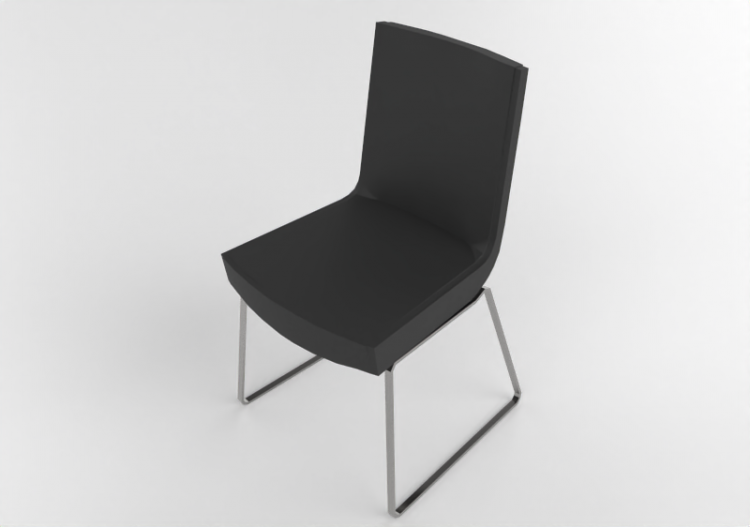 Sedie 3D - Sedia in pelle - Montis - Jim - ACCA software