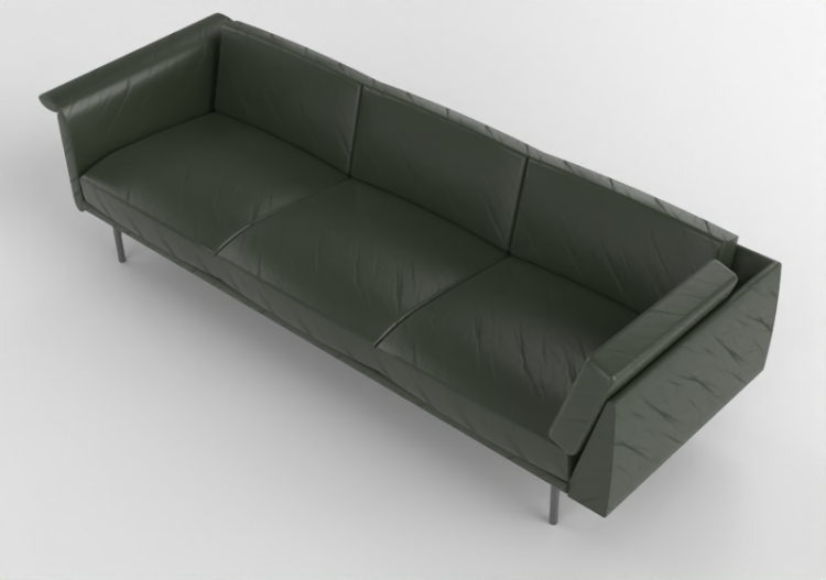 3D Sofa - Leather sofa - Montis - Otis - ACCA software