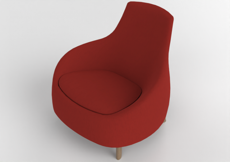 3D Sofa - Fabric Armchair - Montis - Dim Sum Low - ACCA...