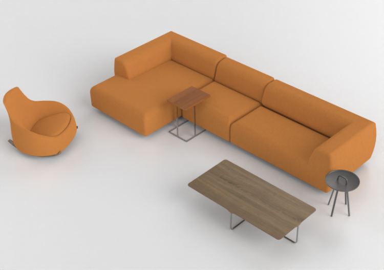 Divans 3D - Composition de canapés - Montis - Aztec - ACCA...