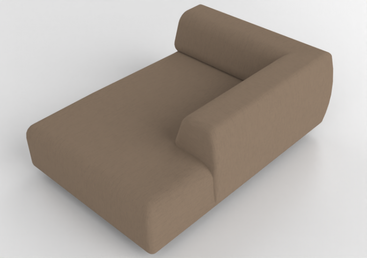 Poltronas y Sofás 3D - Sofá de tela - Montis - Aztec XL -...