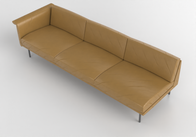 3D Sessel und Sofas - Sofa aus Leder - Montis - Otis - ACCA...