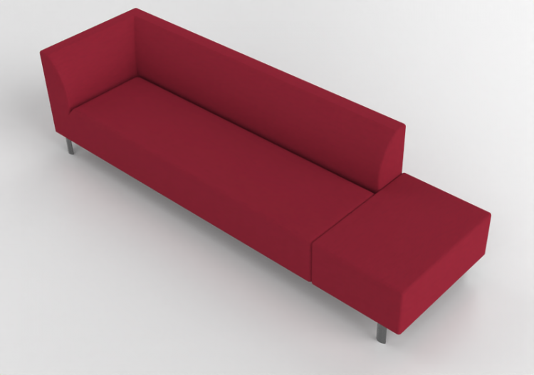 Poltronas y Sofás 3D - Sofá de tela - Montis - Fox - ACCA...