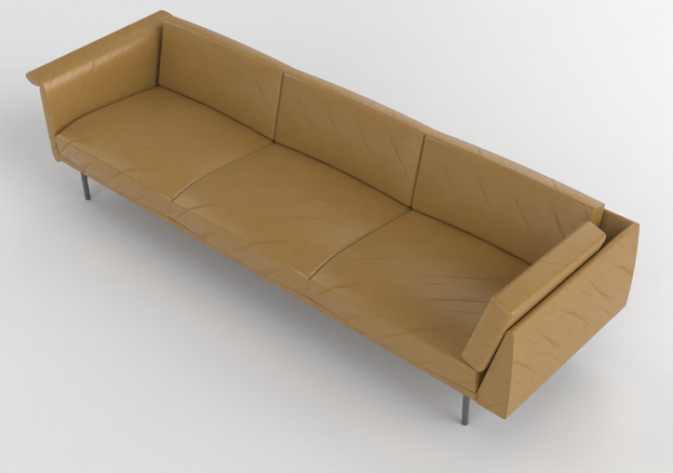 3D Sessel und Sofas - Sofa aus Leder - Montis - Otis - ACCA...