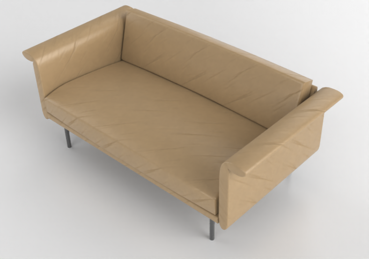 3D Sessel und Sofas - Sofa aus Leder - Montis - Otis - ACCA...