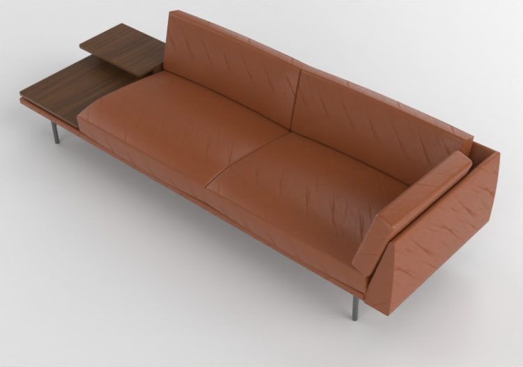 3D Sofa - Leather sofa - Montis - Otis - ACCA software