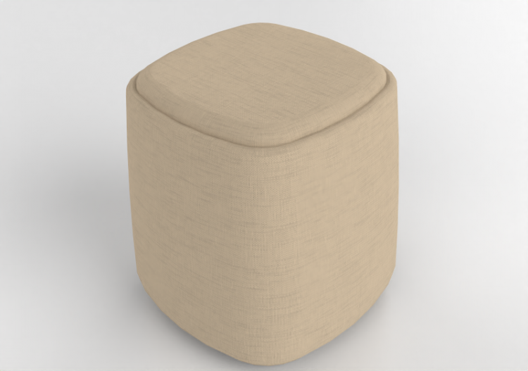 Divans 3D - Pouf en tissu - Montis - Dumplin - ACCA...